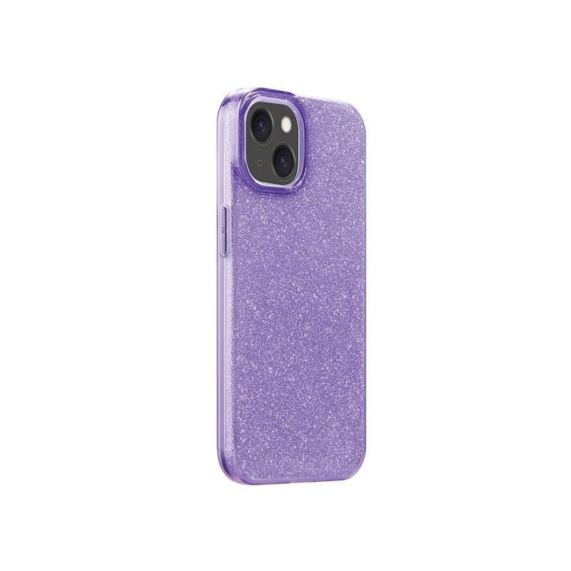 Coque strass iPhone 14 Plus - Violette photo 1