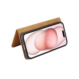 Etui portefeuille à clapet iPhone 7, 8, SE 2020, 2022, 2023 - Marron photo 6