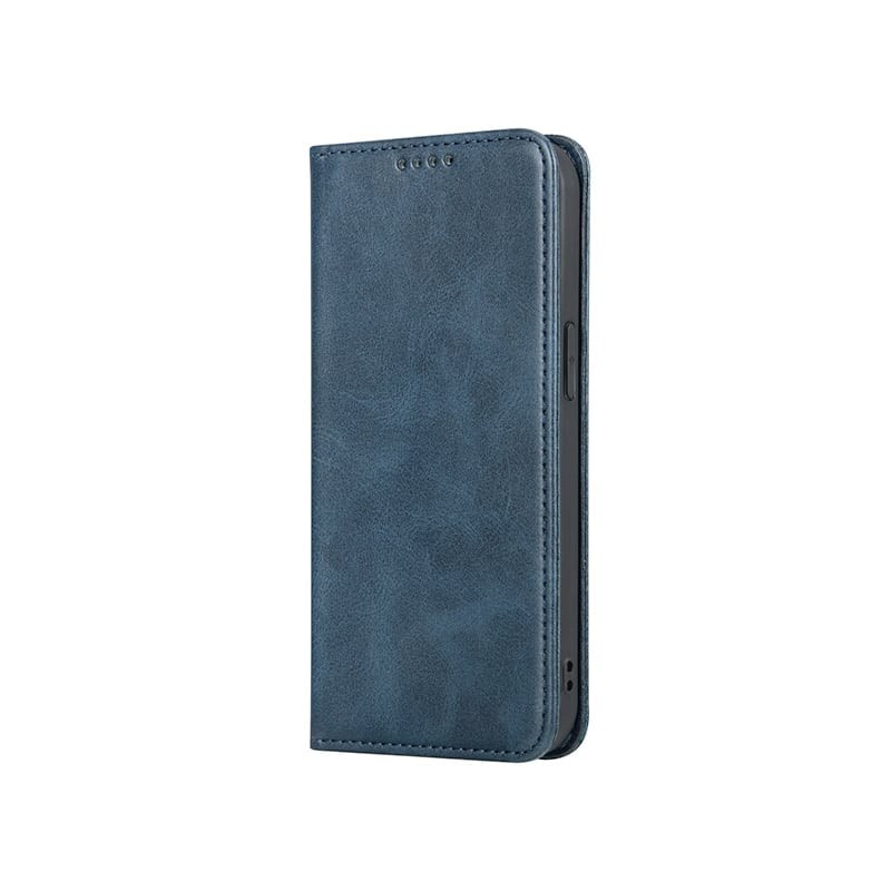 Etui portefeuille à clapet iPhone 7, 8, SE 2020, 2022, 2023 - Bleu photo 1