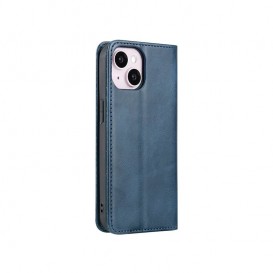 Etui portefeuille à clapet iPhone 7, 8, SE 2020, 2022, 2023 - Bleu photo 1