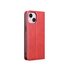 Etui portefeuille à clapet iPhone 7, 8, SE 2020, SE 2022, SE2023 - Rouge photo 1