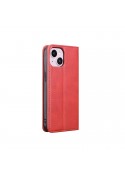 Etui portefeuille à clapet iPhone 7, 8, SE 2020, SE 2022, SE2023 - Rouge photo 2