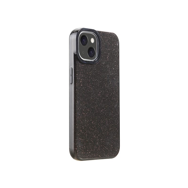 Coque strass iPhone X, iPhone XS - Noire photo 1