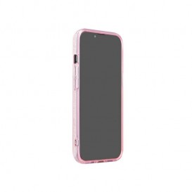 Coque strass iPhone X et iPhone XS - Rose photo 1