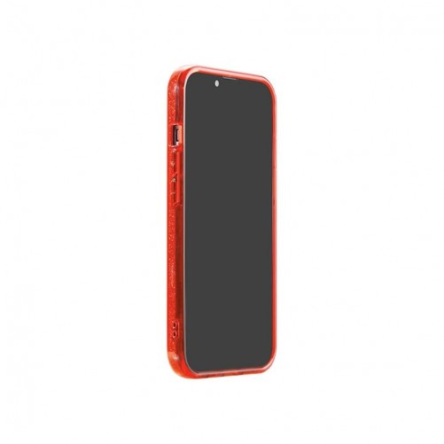 Coque strass iPhone X, iPhone XS - Rouge photo 2