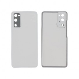 Vitre arrière (Compatible) Samsung Galaxy S20 FE/FE 5G - Blanche photo 1