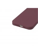 Coque en silicone bordeaux - iPhone 16 Plus photo 3