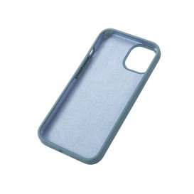 Coque en silicone bleu givré - iPhone 16 Plus photo 1