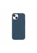 Coque en silicone bleu marine - iPhone 16 Plus photo 1