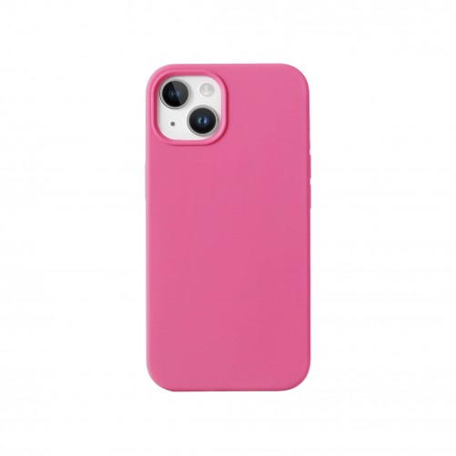 Coque en silicone fuschia - iPhone 16 Plus photo 1