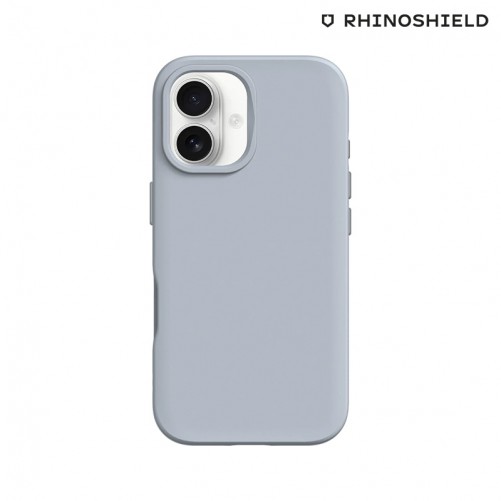 Coque RHINOSHIELD SolidSuit iPhone 16 - Grise photo 1