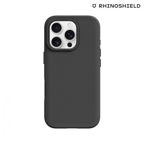 Coque RHINOSHIELD SolidSuit iPhone 16 Pro - Noire photo 1