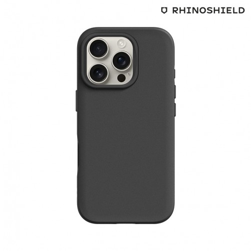 Coque RHINOSHIELD SolidSuit iPhone 16 Pro - Noire photo 