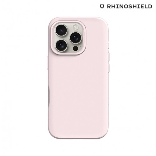 Coque RHINOSHIELD SolidSuit iPhone 16 Pro - Rose poudré photo 4