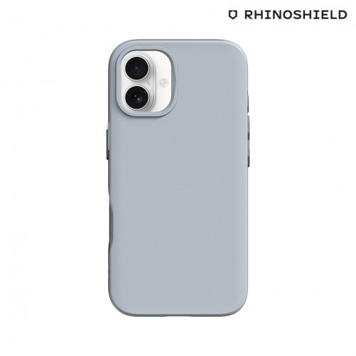 Coque RHINOSHIELD SolidSuit iPhone 16 Plus - Grise photo1