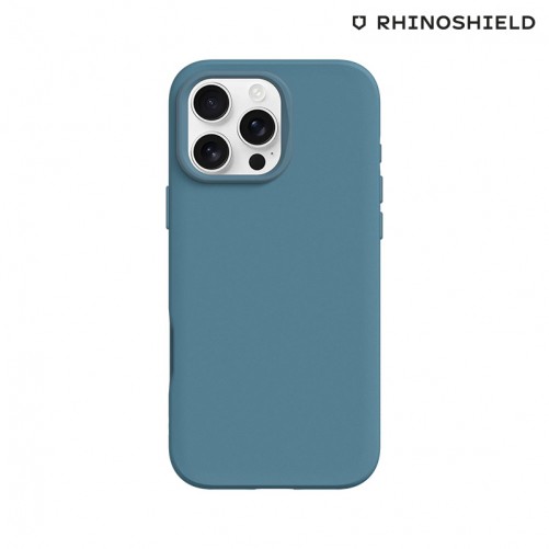 Coque RHINOSHIELD SolidSuit iPhone 16 Pro Max - Bleu océan photo1