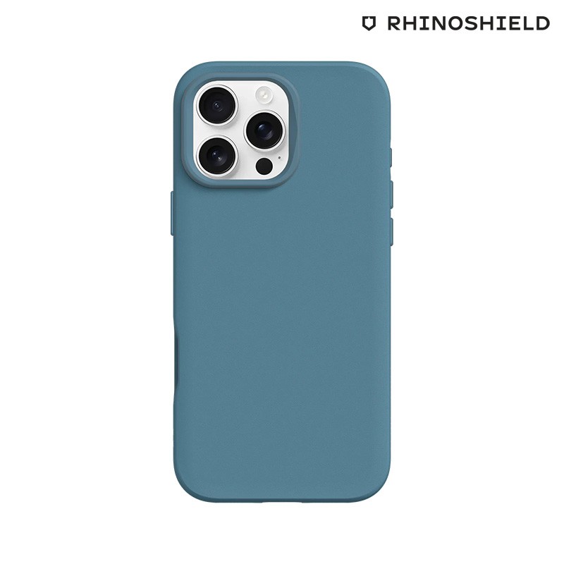 Coque RHINOSHIELD SolidSuit iPhone 16 Pro Max - Bleu océan photo1