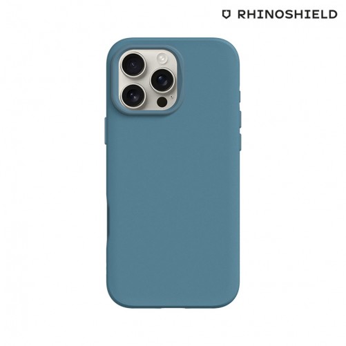 Coque RHINOSHIELD SolidSuit iPhone 16 Pro Max - Bleu océan photo3