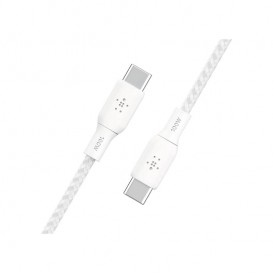 Câble blanc USB-C 100W tressé 3m - Belkin photo 4