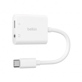 Adaptateur blanc USB-C vers Jack USB-C - Belkin photo 1