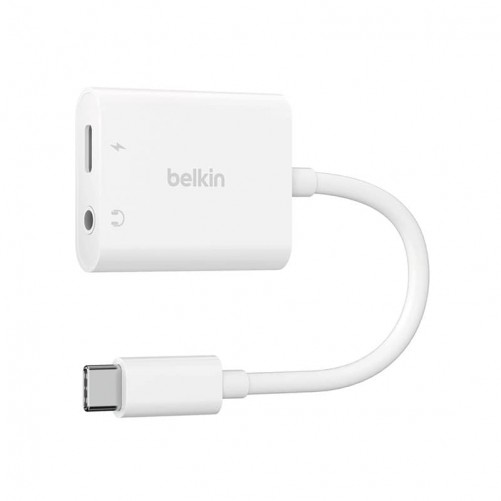 Adaptateur blanc USB-C vers Jack USB-C - Belkin photo 1