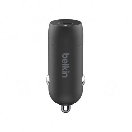 Chargeur Voiture USB-C 30 W avec câble noir USB-C 1m - Belkin photo 4