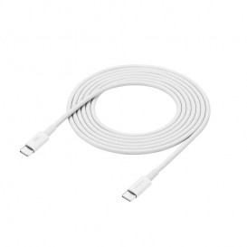 Câble de charge rapide Blanc USB-C 60W 2m photo 1