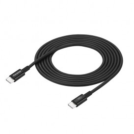 Câble de charge rapide Noir USB-C 60W 1m photo 1