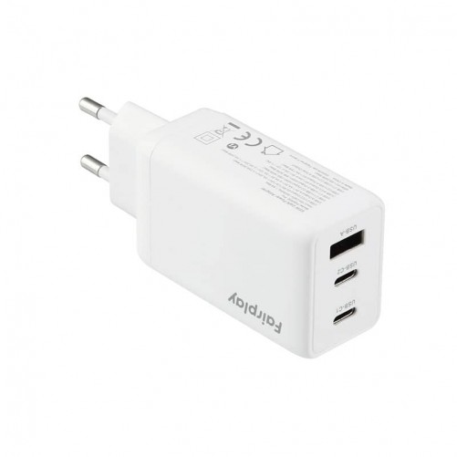 Chargeur rapide 65W - 3 Ports - USB-A et Double USB-C photo 4