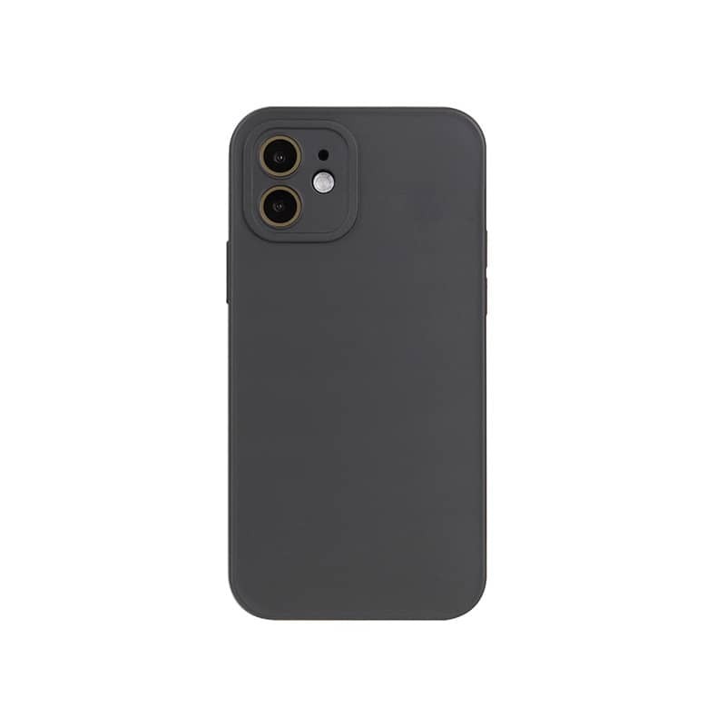 Coque effet métal Noir - iPhone 7/8/SE2/SE3 photo 1