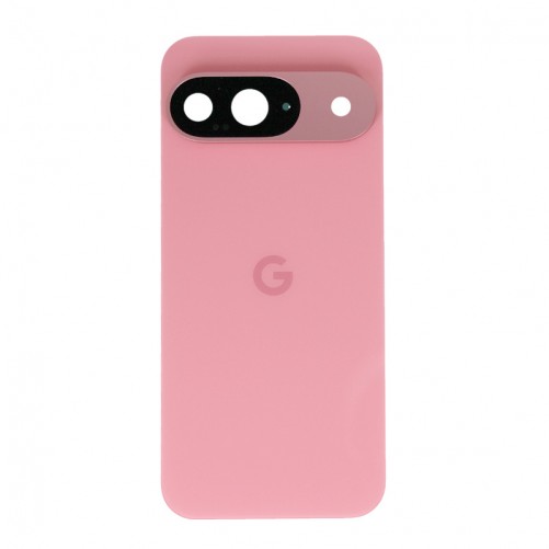 Coque arrière rose pivoine (Officielle) - Google Pixel 9 photo1