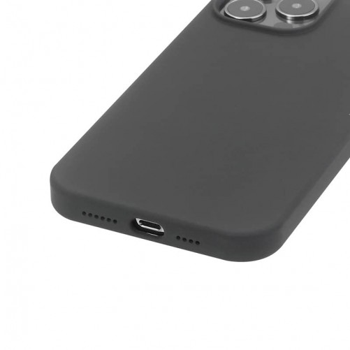 Coque MagSafe silicone noir - iPhone 13 photo 3