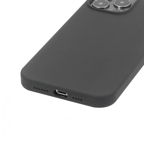 Coque MagSafe silicone noir - iPhone 15 photo 3