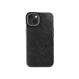 Coque paillettes noires - Galaxy S23FE photo 1