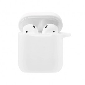 Coque de protection - AirPods 2ème génération - Blanche photo 1