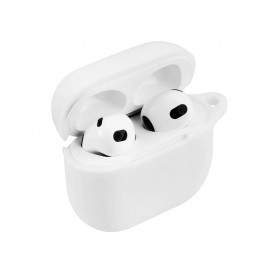 Coque de protection - AirPods 3ème génération - Blanche photo 4