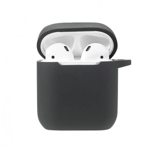 Coque de protection - AirPods 2ème génération - Noire photo 1