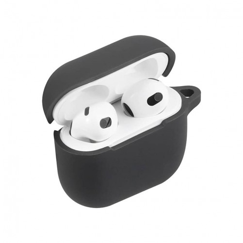 Coque de protection - AirPods 3ème génération - Noire photo 2