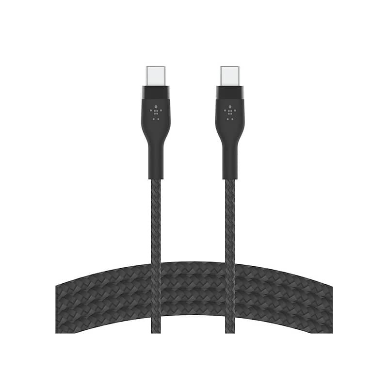 Câble silicone tressé USB-C vers USB-C 1m - BELKIN photo 1