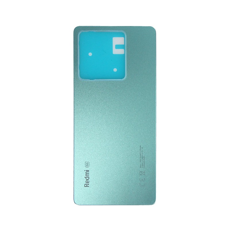 Coque arrière (Officielle) sans lentille - Xiaomi Redmi Note 13 5G Turquoise photo1