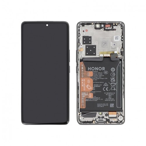 Ecran complet avec batterie (officiel) - Honor 200 Pro Noir photo 1