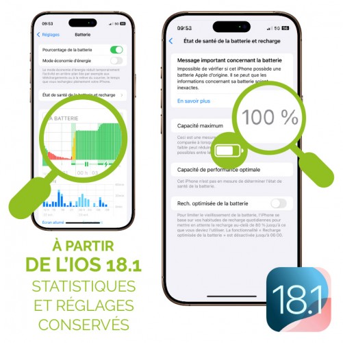 Batterie haute capacité - iPhone 15 Pro Max photo4