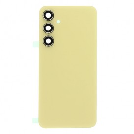 Vitre arrière (Compatible) - Samsung Galaxy A35 5G jaune photo 1